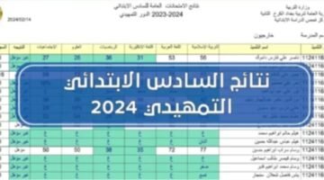 السادس الابتدائي في العراق