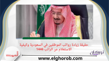 زيادة رواتب الموظفين في السعودية وكيفية الاستعلام عن الراتب 1446